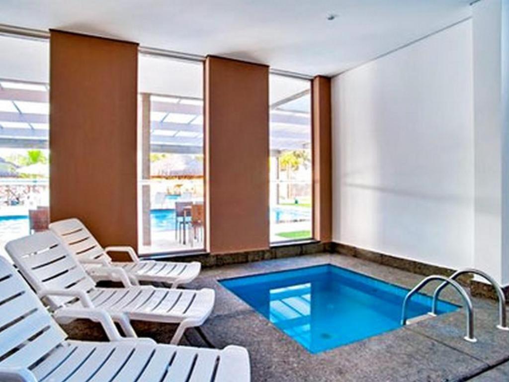 Le Jardin Hotel Com Promocao Em Outros Parques كلدس نوفاس المظهر الخارجي الصورة
